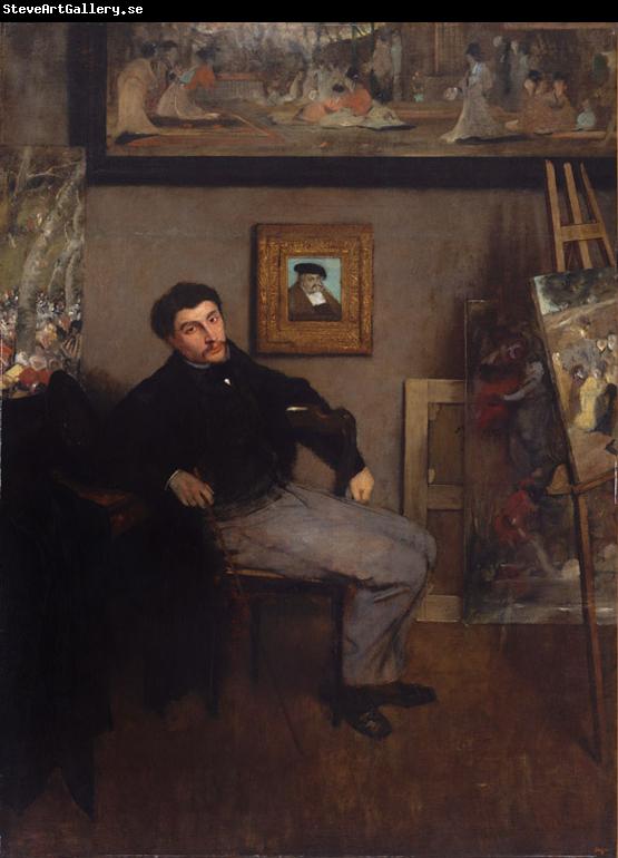 James Tissot Tissot in an artist's studio (nn01)